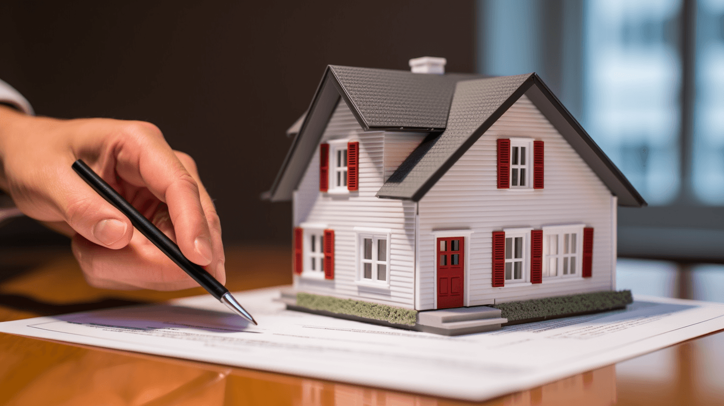 A person studying online for mortgage education