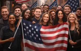 Persistent Challenge: Discrimination Faced By Non-White Homebuyers 6 "diverse group of people joyfully celebrating equality together"