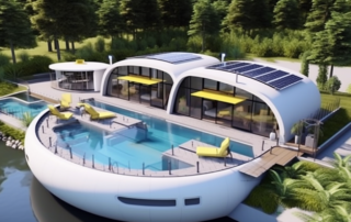 Innovative 3d-printed eco-friendly home designed to combat climate change