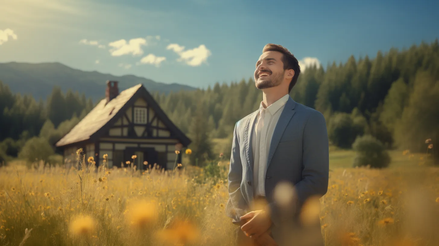 Image of a mortgage-free homeowner