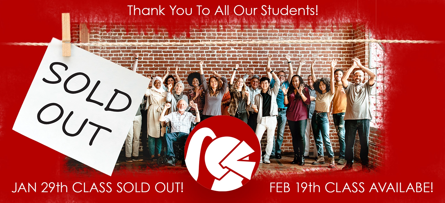 FEB29th CLASS SOLD OUT