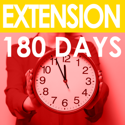 180 DAY COURSE EXTENSION