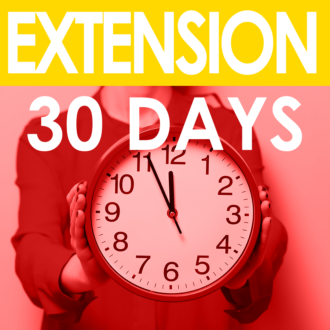 30 day course extension