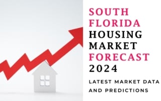 South florida housing market 2024 - promotional image with growth symbolism