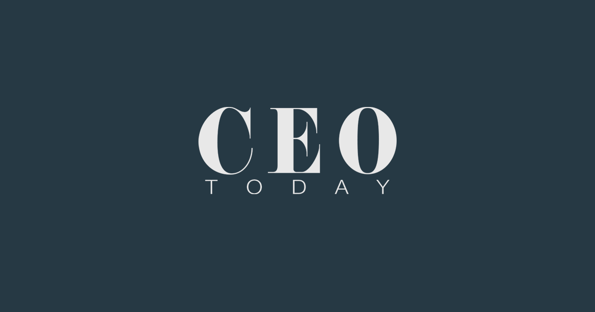 Logo of CEO Today with dark blue background