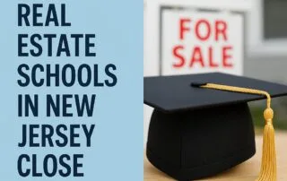 Image depicting the closure of real estate schools in new jersey