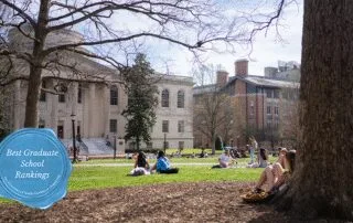 A peaceful afternoon with students on the unc-chapel hill campus, featuring iconic architecture and a lush green landscape.