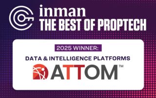Attom named 2025 winner for data & intelligence platforms in inman’s the best of proptech awards