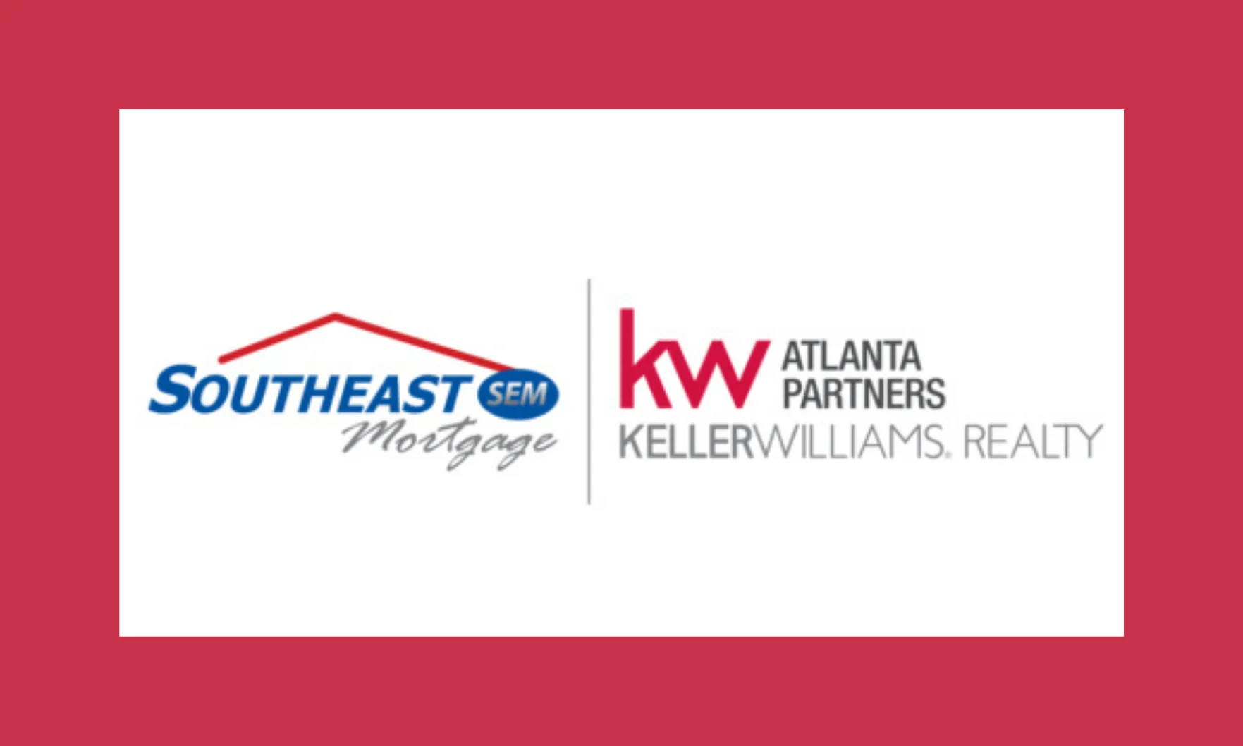 Keller williams and southeast mortgage partnership logo